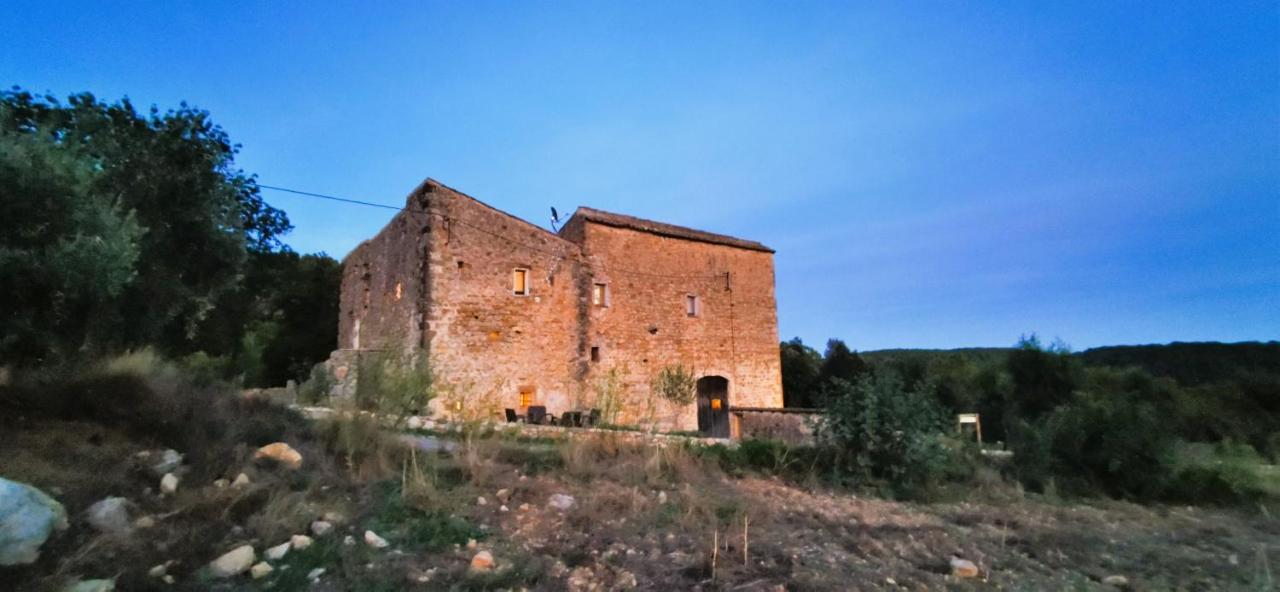 El Castell De Seguero Lejlighed Beuda Eksteriør billede